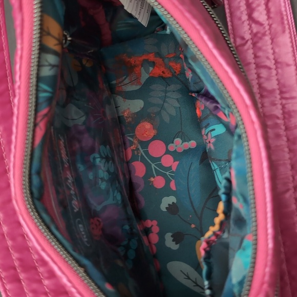 Lug Curtsy Mini Metallic Orchid Crossbody Bag. - Picture 8 of 13